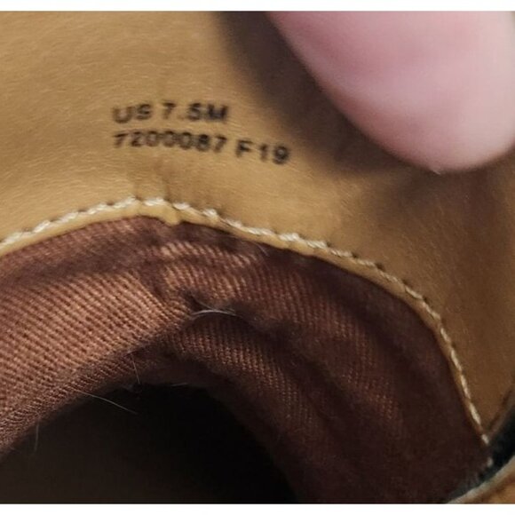 Patricia Nash Women's Sz. 7.5 Black Lace-Up Leather Block Heel Sicily Booties - Picture 4 of 8